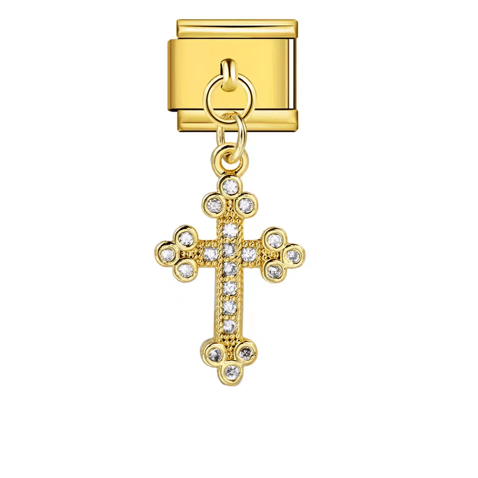 Dangling Diamond Cross - Image 2