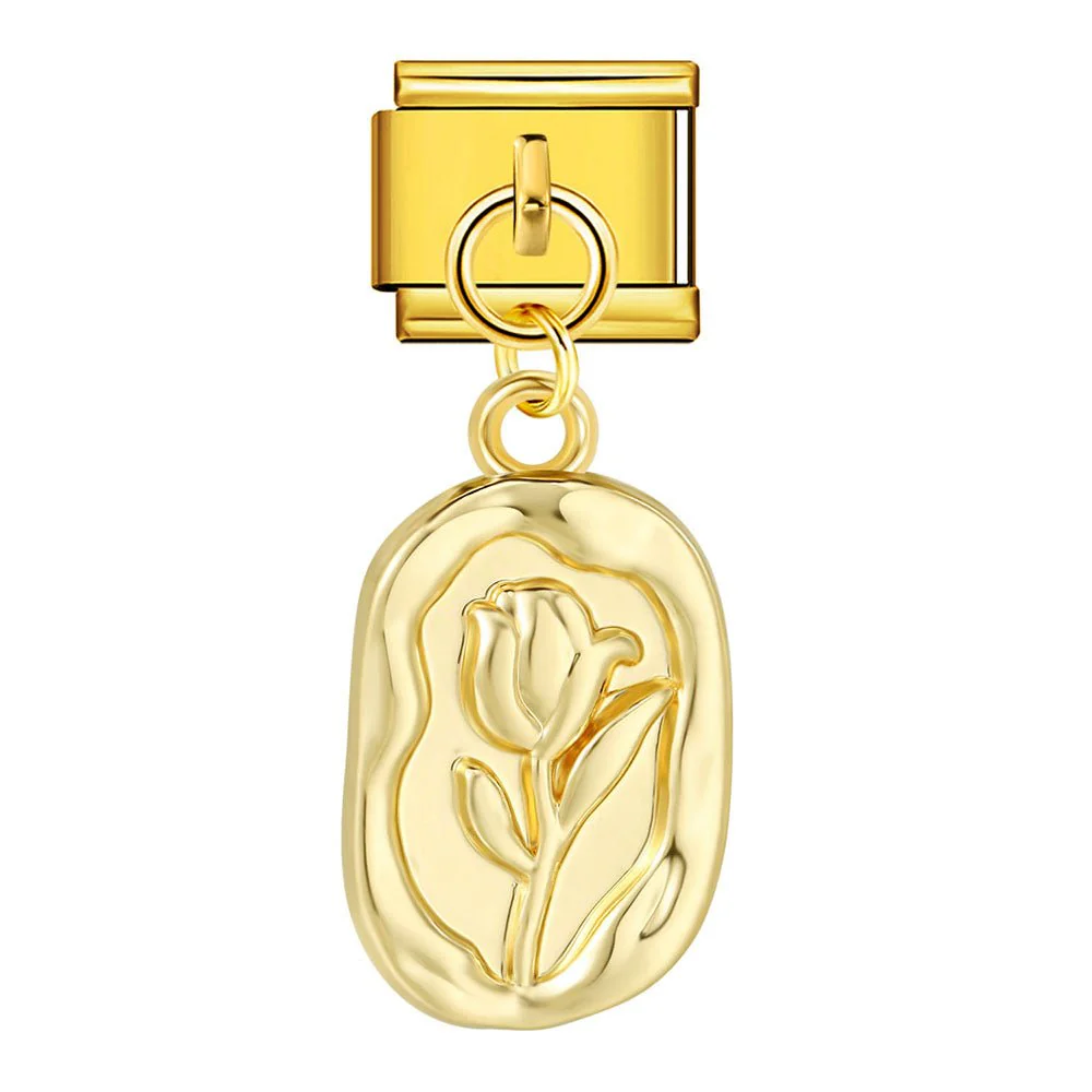 Dangling Rose Pendant