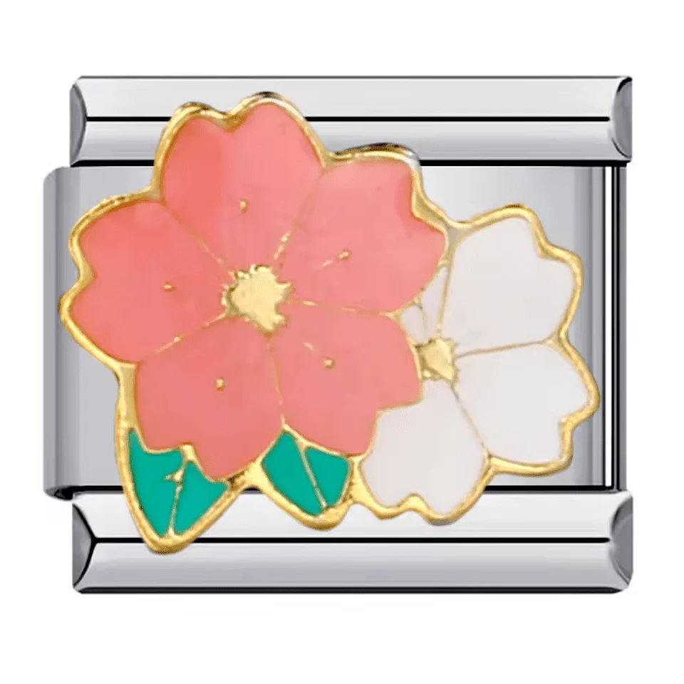 Pink & White Flower