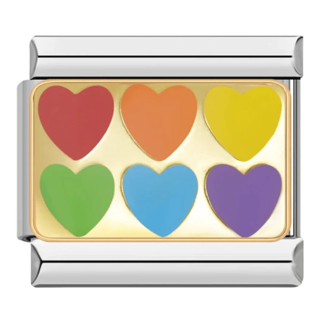 Rainbow Hearts