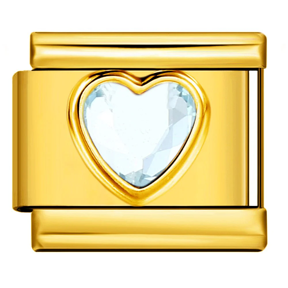 White Gem Heart - Image 2